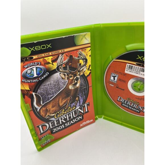 Cabela's Deer Hunt 2005 Season Original Microsoft Xbox Complete Hunting Game - Picture 7 of 8